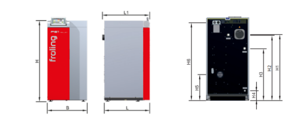 Caldera de pellets PE1 Pellet - 25KW - Froling - Imagen 4